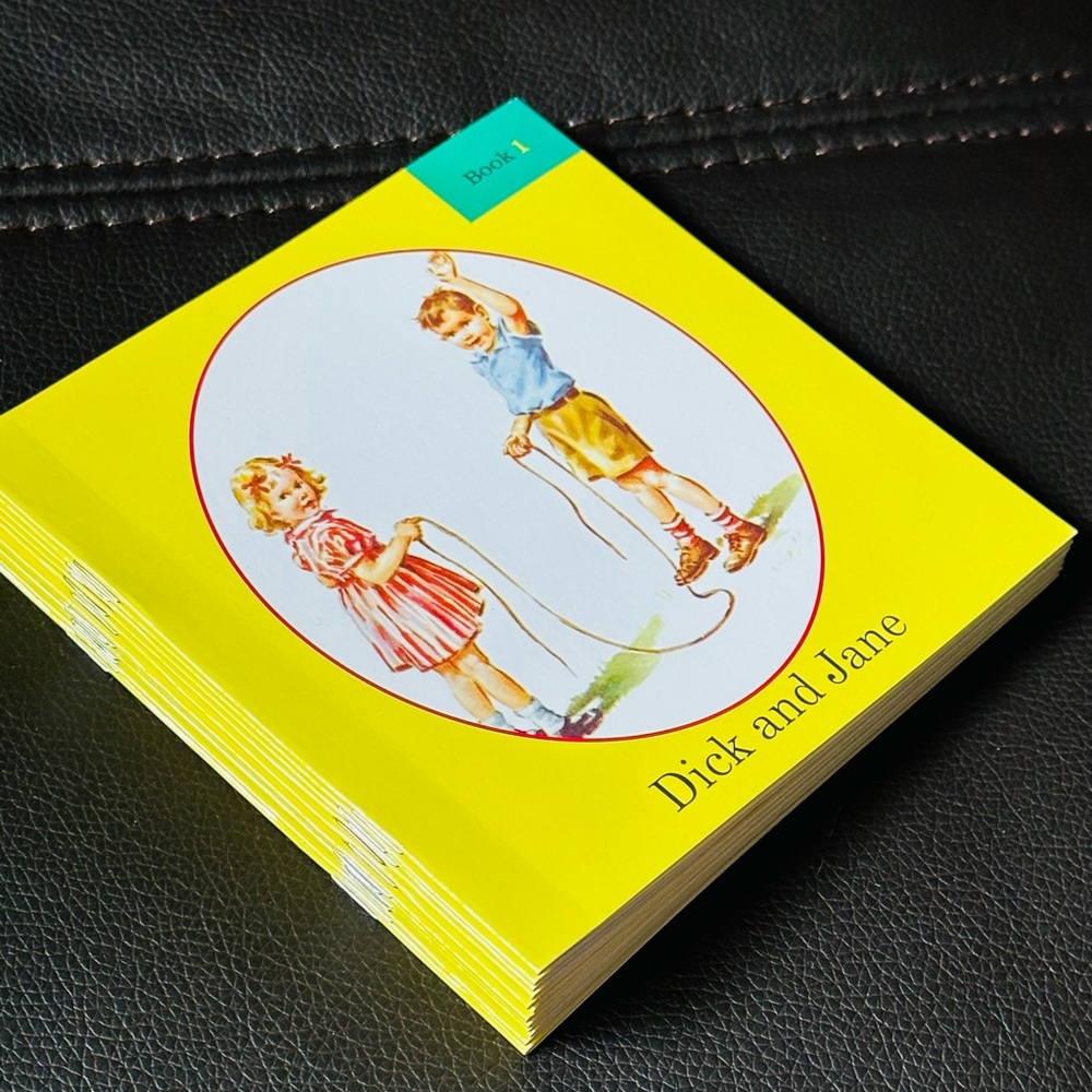 NEW Dick and Jane 12 Book Reading Set of 12 Mini Paperback Picture Books
